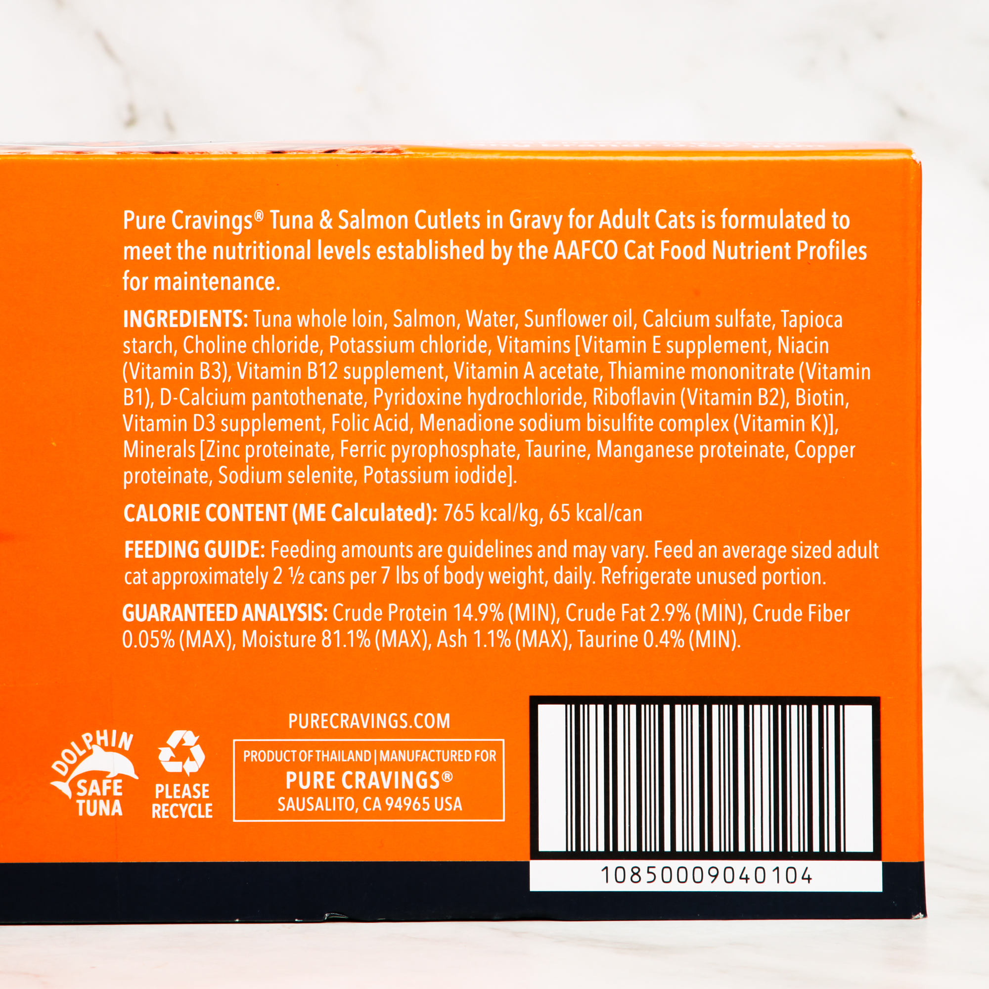 Wild Tuna & Salmon Cutlets in Gravy (85g) - Pure Cravings